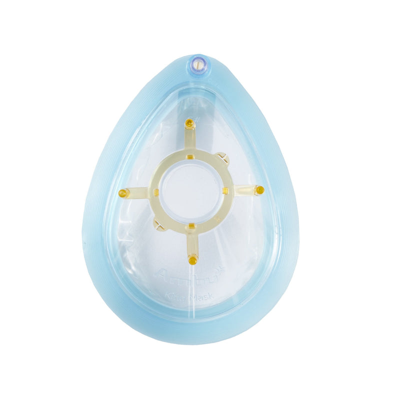 Anesthesia Mask Ambu King Elongated Style Adult Size 5 Hook Ring 