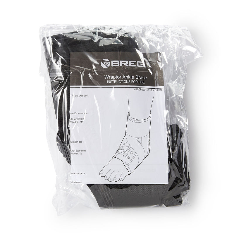 Breg Wraptor Lace-Up Ankle Brace, Large (Each)