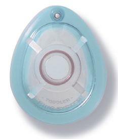 Anesthesia Mask Ambu King Elongated Style Child / Adult Size 4 Hook Ring 