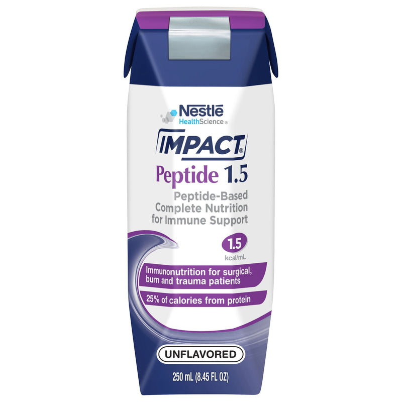 Impact Peptide 1.5 Ready to Use Tube Feeding Formula, 8.45 oz. Carton (Case of 24)