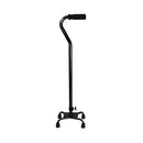 McKesson Adjustable Steel Offset Quad Cane, 30 – 39 Inch Height (Case of 4)