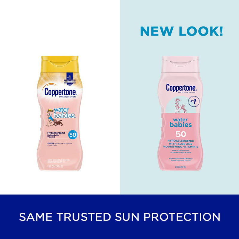 Coppertone Water Babies SPF 50 Sunscreen Lotion, 8 oz. (Each)
