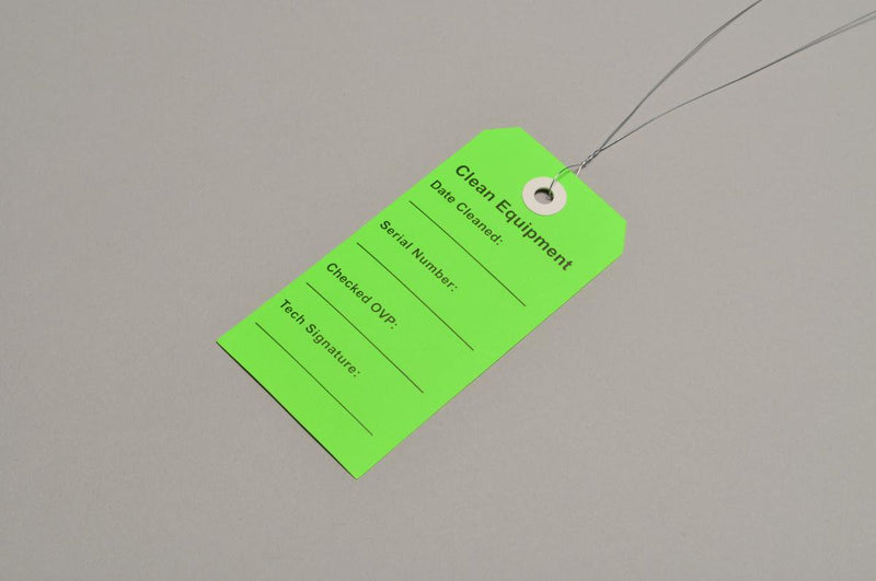 Elkay Plastics Equipment Tag, 2-5/16 x 4-3/4 Inch (Case of 500)