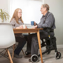 HealthSmart Gateway Four-Wheel Rollator, 31 to 36 Inch Handle Height (Each)