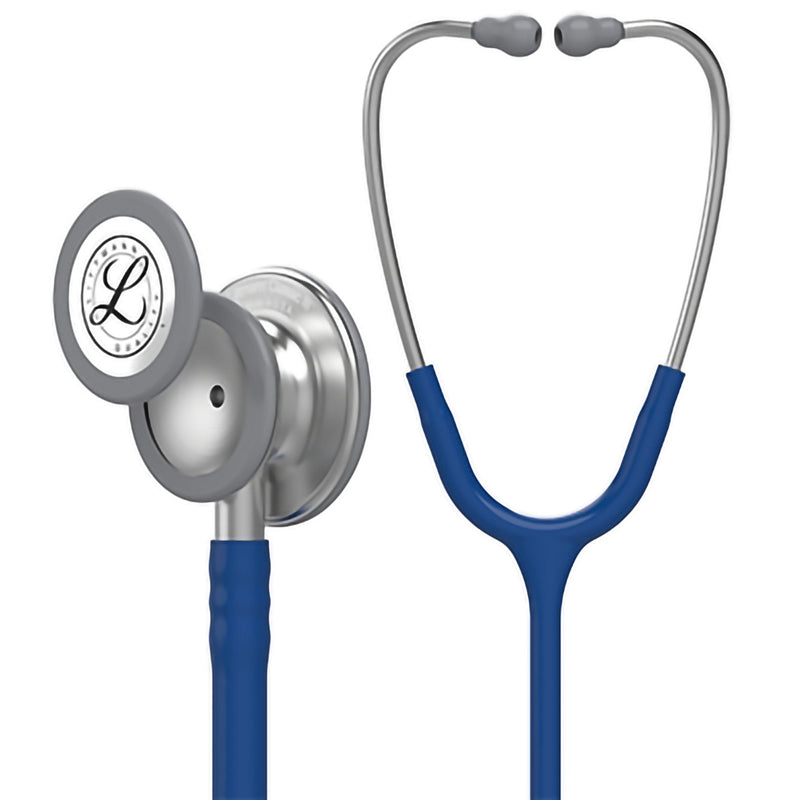 Solventum Corporation 3M Littmann Classic III Monitoring Stethoscope, Dark Blue, 27 Inch, One-Tube 