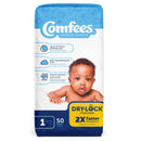 Attends Healthcare Products Attends Comfees Premium Diapers, Unisex, Tab Closure, Size 1 (200/CS) 