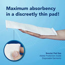 TotalDry Maximum Absorbency Incontinence Liner, 11-Inch Length (Case of 6 Bags)