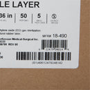 McKesson Brand McKesson Single Layer Sterilization Wrap, 36 x 36 Inch (5/CS) 