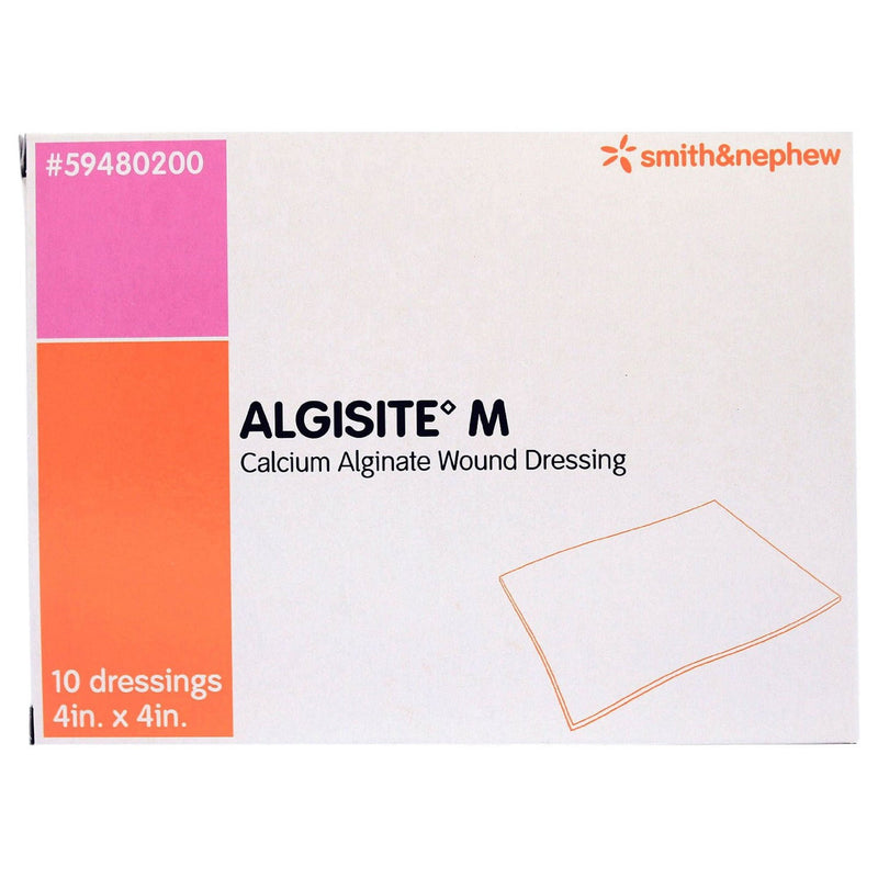 AlgiSite M Alginate Dressing, 4 x 4 Inch (Case of 100)