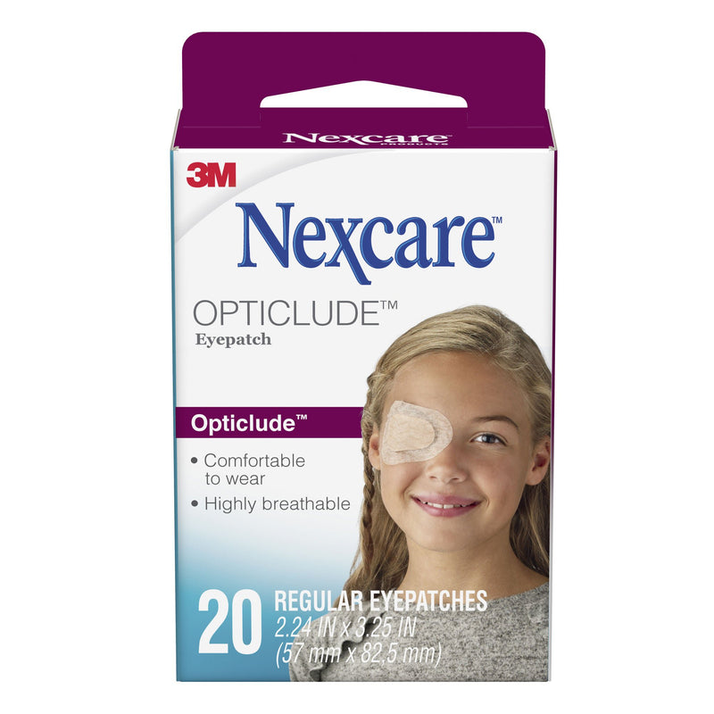 Nexcare Opticlude Eye Patch, Regular (Case of 720)