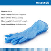 McKesson Confiderm 6.5CX Nitrile Extended Cuff Length Exam Glove, Medium, Blue (Case of 1000)