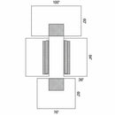 DRAPE SYS HEAVY DUTY UNIVERSALST 5/CS