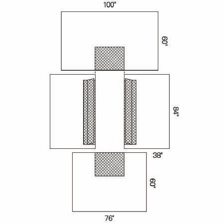 DRAPE SYS HEAVY DUTY UNIVERSALST 5/CS