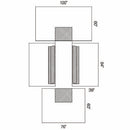 DRAPE SYS HEAVY DUTY UNIVERSALST 5/CS