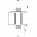 DRAPE SYS HEAVY DUTY UNIVERSALST 5/CS