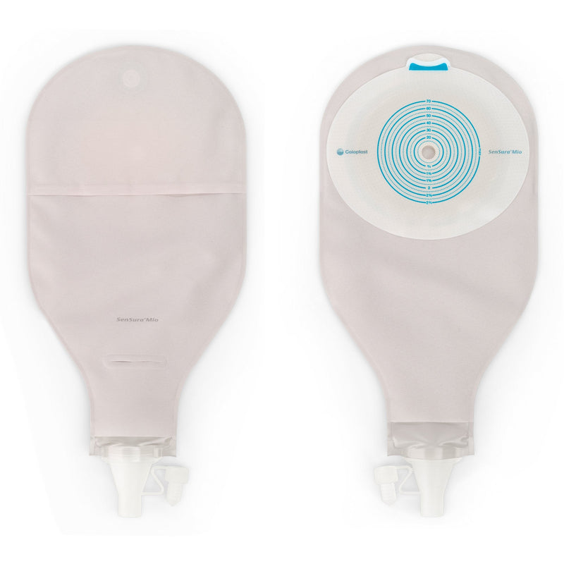 Coloplast SenSura Mio High Output 1-Piece Opaque Ostomy Pouch, 10 – 100mm Stomas (10/BX) 