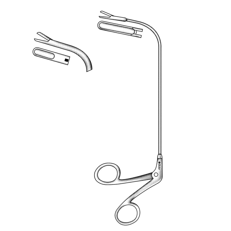 Sklar Jurasz Laryngeal Polyp Forceps - 75-1241