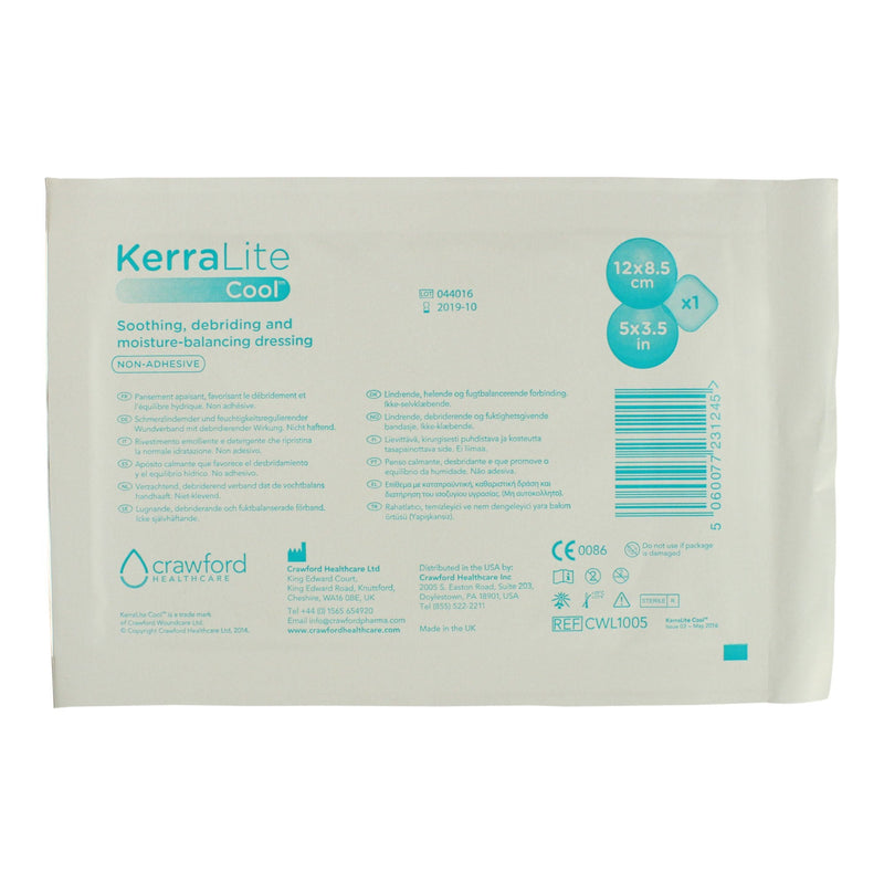 KerraLite Cool Hydrogel Dressing, 6 x 6 Inch (5/CT) 