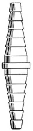 Busse Hospital Disposables Busse Tubing Connector (500/CS) 