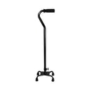 McKesson Adjustable Steel Offset Quad Cane, 30 – 39 Inch Height (Case of 4)