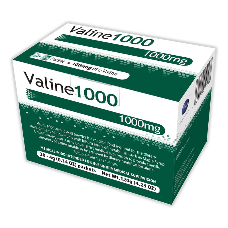 Valine1000 Medical Food for the Dietary Management of MSUD (Case of 30)