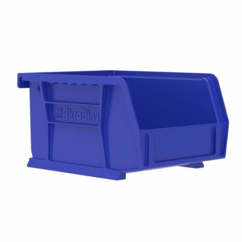 Storage Bin AkroBins Blue Plastic 3 X 4-1/8 X 5-3/8 Inch (Case of 24)