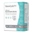 Tranquility Essential Heavy Incontinence Brief, Large (Case of 72)