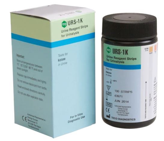 Urinalysis Reagent URS-1k Ketone For Urinalysis (Bottle of 50)