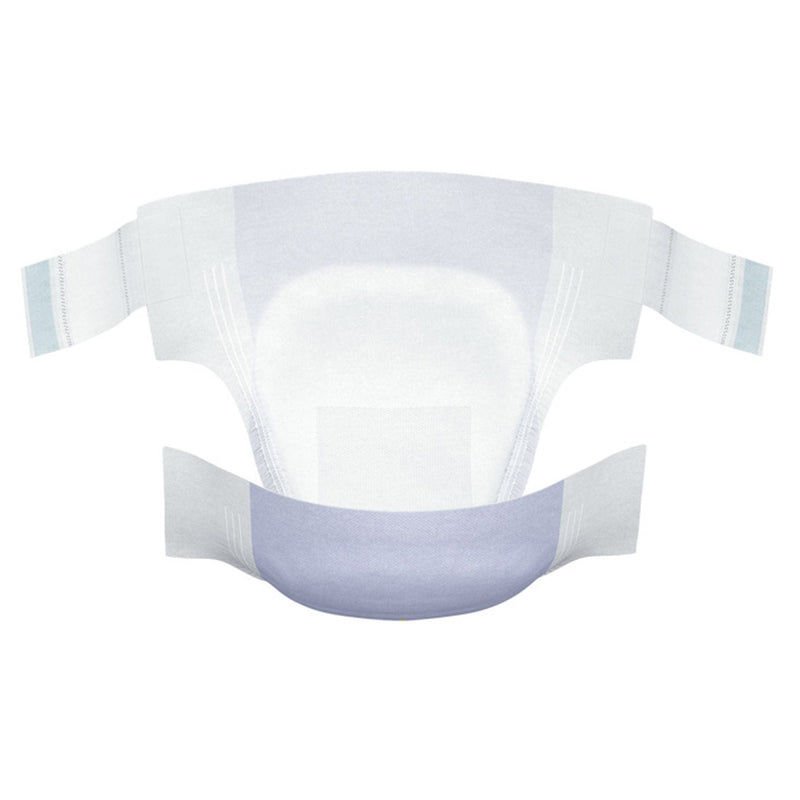 Incontinence Brief TENA Stretch Plus Adult Medium / Regular Unisex Disposable Moderate Absorbency (80/BG)