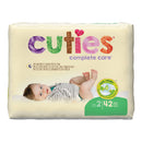 First Quality Products LLC Cuties Premium Diaper, Size 2 (4/CS) 