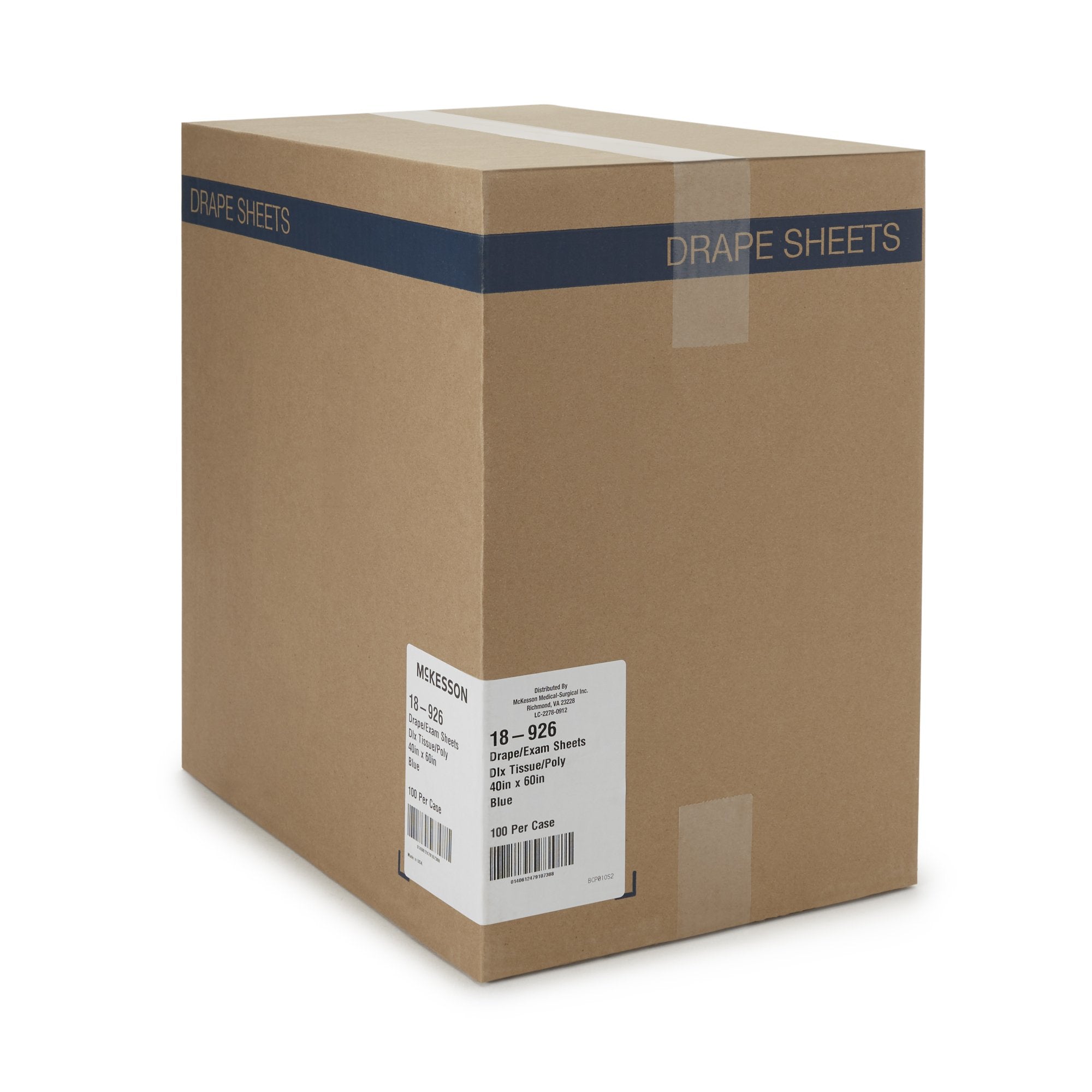McKesson Brand McKesson Nonsterile Physical Exam Drape, 40 x 60 Inch (100/CS)