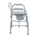 drive Deluxe Steel Drop-Arm Commode Chair