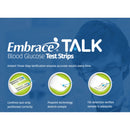 Omnis Health Embrace Blood Glucose Test Strips (Box of 50)