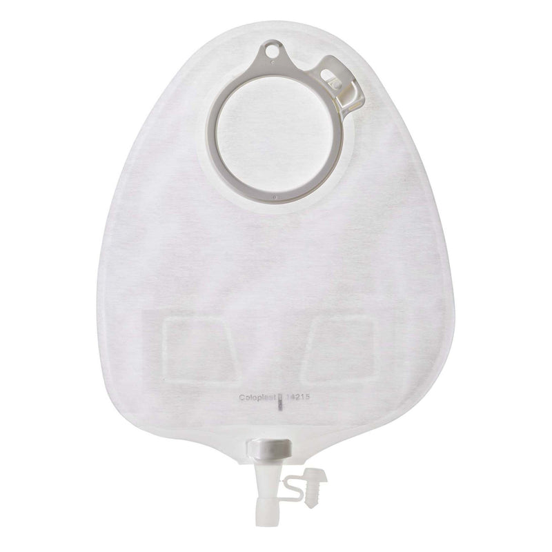 Assura Original 2-Piece Transparent Urostomy Pouch, Green Match (Box of 10)