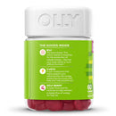 Olly Daily Energy Gummies w/ Vitamin B-12, CoQ10 & Goji Berry Tropical Passion (Bottle of 60)