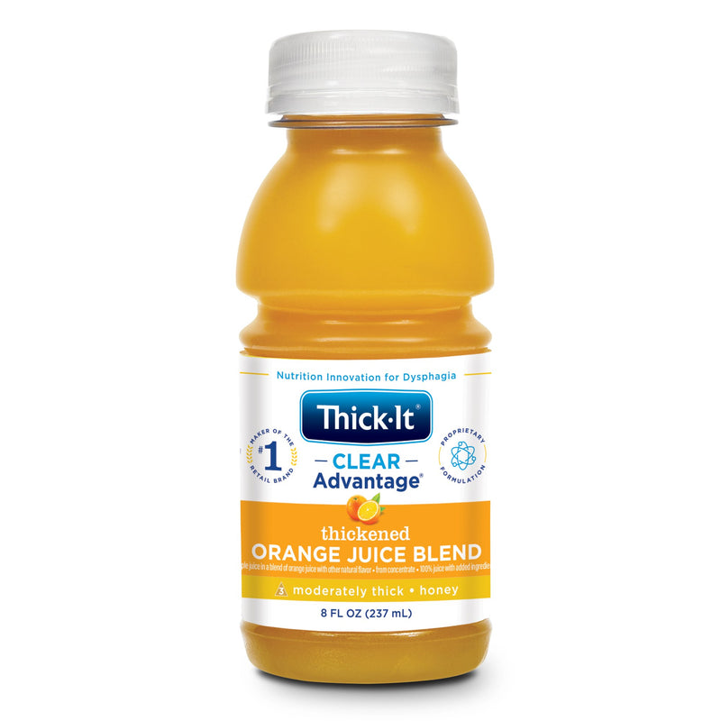 Thick-It Clear Advantage Honey Consistency Orange Thickened Beverage (Case of 24)