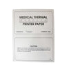 Precision Charts Thermal ECG Recording Paper with Red Grid, 8-1/2 x 11 Inch (Case of 12)