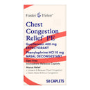 Foster & Thrive Chest Congestion Relief PE Guaifenesin & Phenylephrine Caplets (Box of 50)
