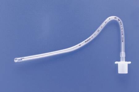 Uncuffed Endotracheal Tube Rusch AGT 225 mm Length Curved 4.5 mm ID Pediatric Murphy Eye (Box of 10)