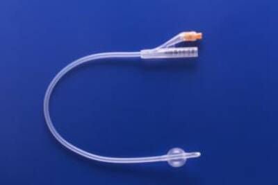 Foley Catheter Rusch 2-Way Standard Tip 5 cc Balloon 20 Fr. Silicone (Box of 10)
