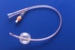 Foley Catheter Simplastic 2-Way Standard Tip 30 cc Balloon 20 Fr. PVC 