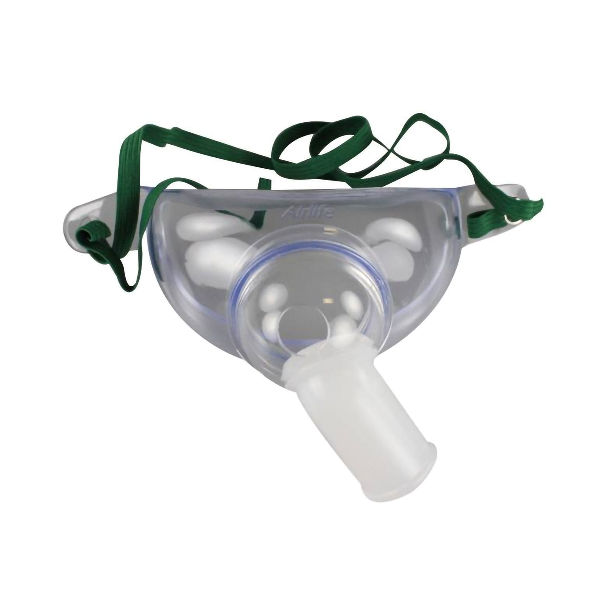 Tracheostomy Mask AirLife Collar Style Adult One Size Fits Most Adjustable Head Strap 