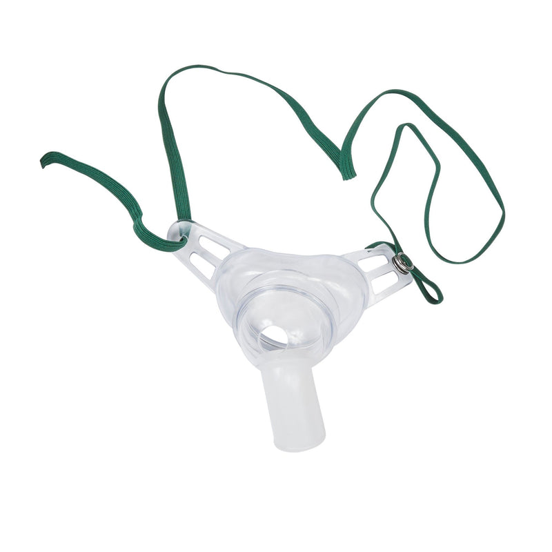 Tracheostomy Mask AirLife Collar Style Pediatric Adjustable Head Strap 