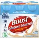 Boost Glucose Control Vanilla Balanced Nutritional Drink, 8-ounce Bottle (Case of 24)