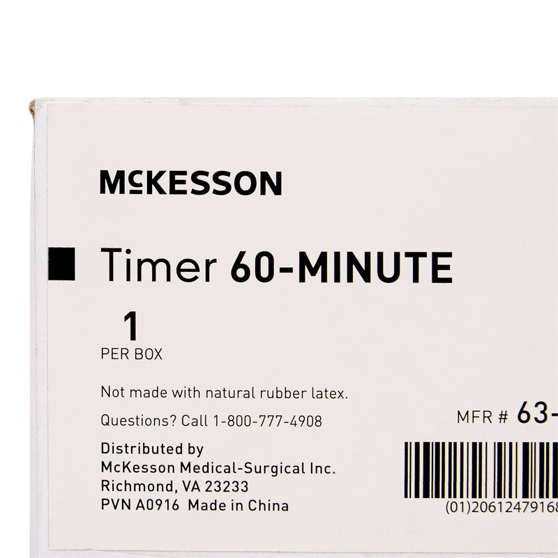McKesson Brand McKesson 60-Minute Wind Up Timer with Dial Display 