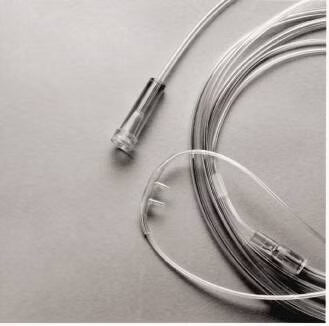 Nasal Cannula Salter-Style Infant Curved Prongs 7 Foot Tubing Low Flow Rate