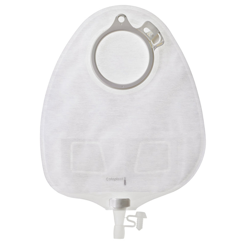 Assura Two-Piece Transparent Urostomy Pouch, Red Match (Box of 10)
