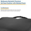 McKesson Brand McKesson Premium Molded Foam Seat Cushion, 22 x 18 x 3 Inch (4/CS) 