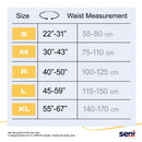 Seni Classic Incontinence Briefs for Men and Women, Moderate Absorbency, Small (100/CS)