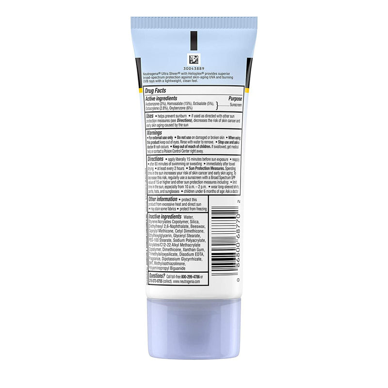 Neutrogena Ultra Sheer Dry-touch Sunscreen SPF 70